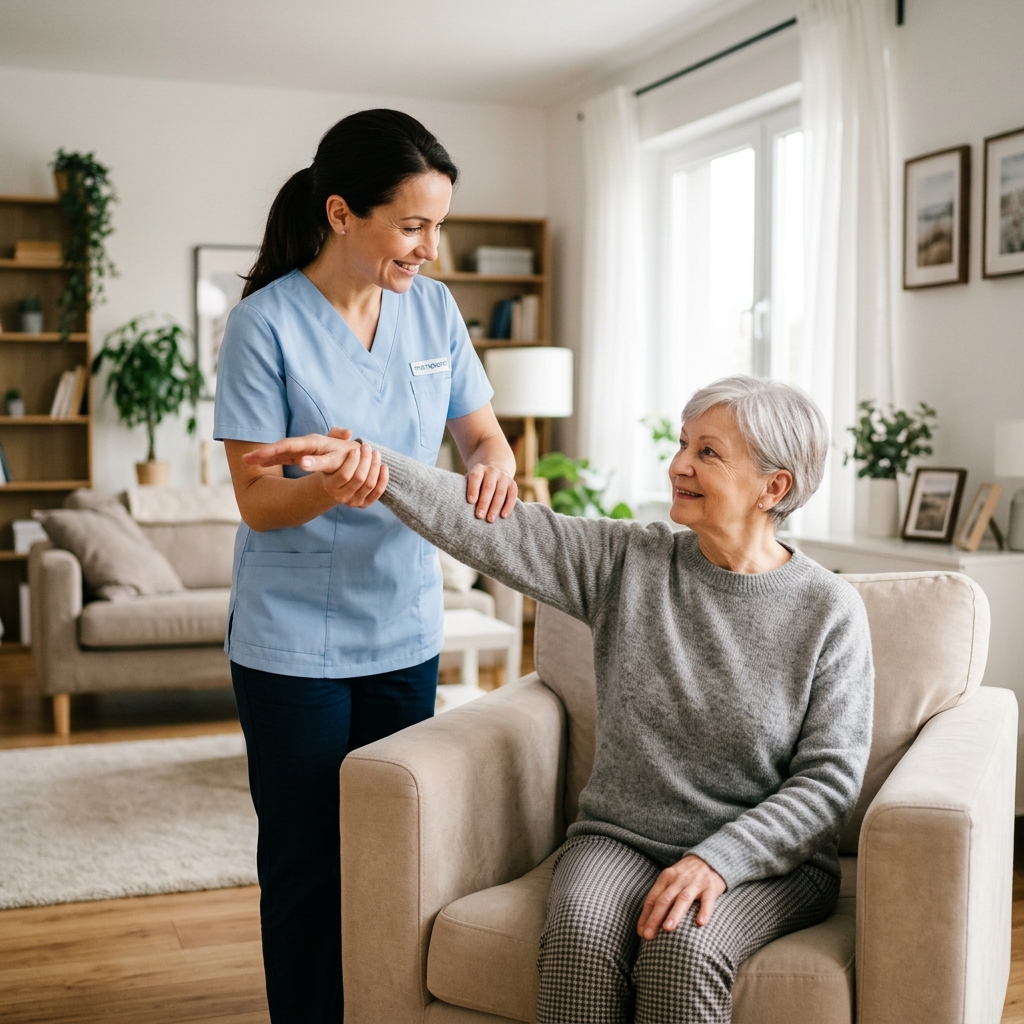 Physiotherapy treatment at home